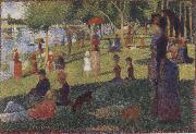 Georges Seurat, L-ll de la Grand Jatte